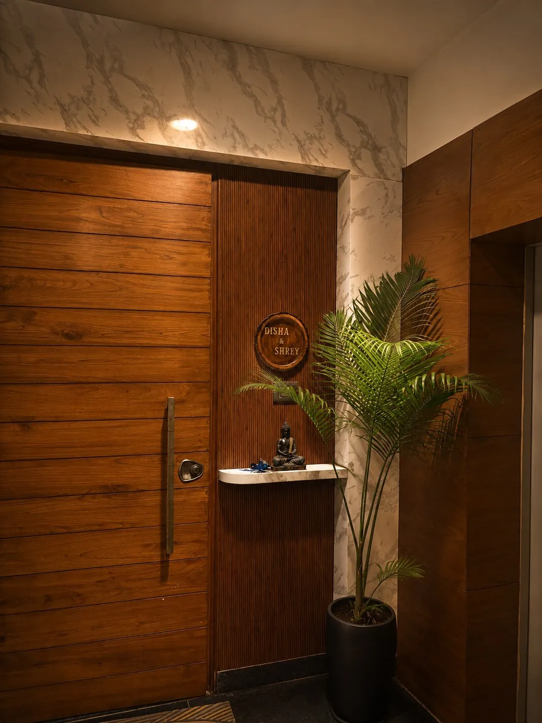 Ansal Essentia 4BHK luxury interior, Gurgaon — Spatial Genesis custom joinery and turnkey delivery
